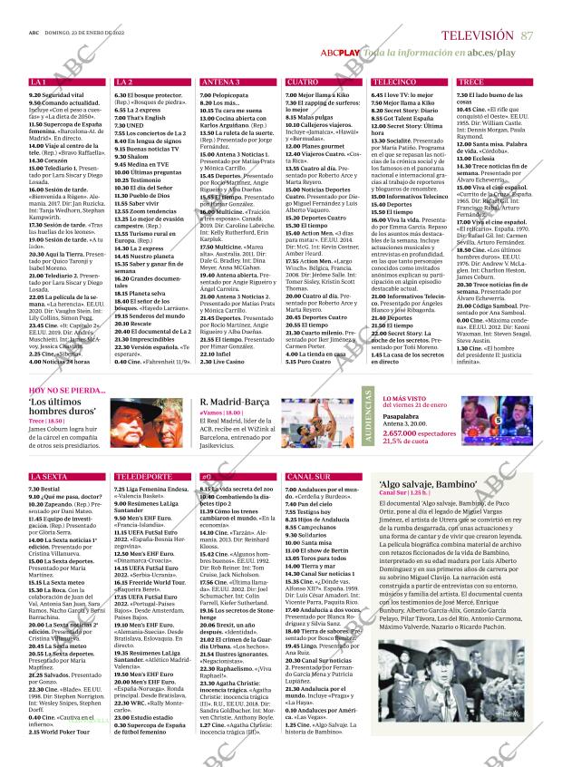 ABC SEVILLA 23-01-2022 página 87