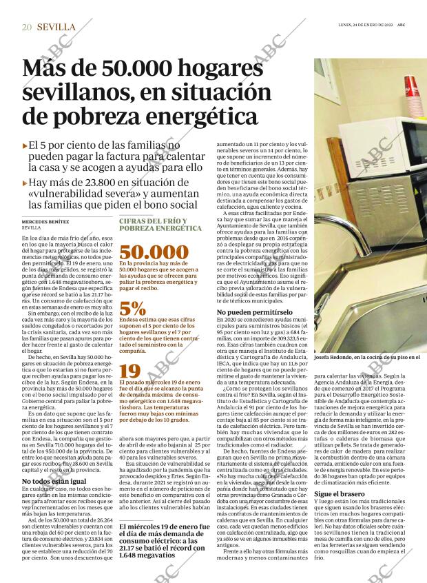 ABC SEVILLA 24-01-2022 página 20