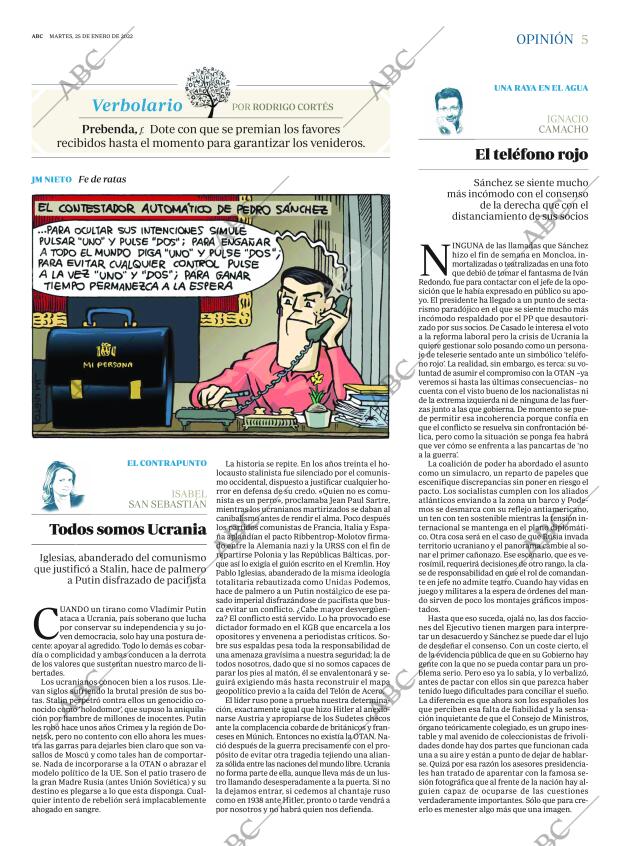ABC MADRID 25-01-2022 página 5