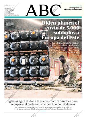 ABC SEVILLA 25-01-2022 página 1