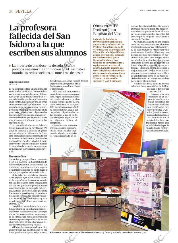 ABC SEVILLA 25-01-2022 página 20