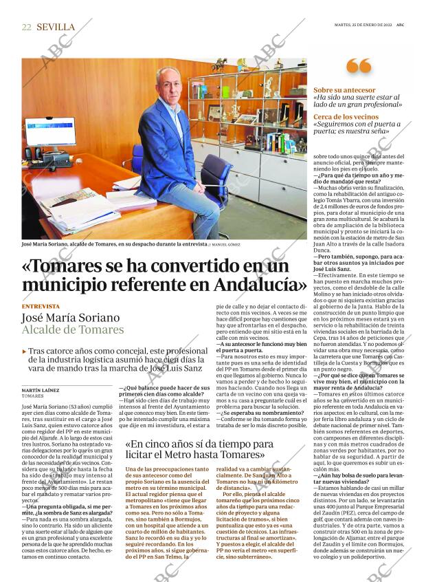 ABC SEVILLA 25-01-2022 página 22