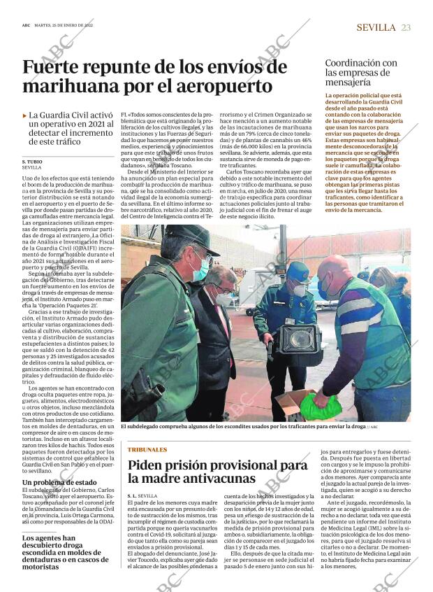 ABC SEVILLA 25-01-2022 página 23