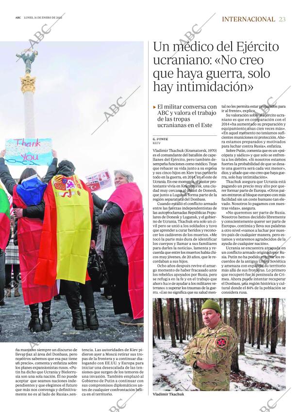 ABC MADRID 31-01-2022 página 23