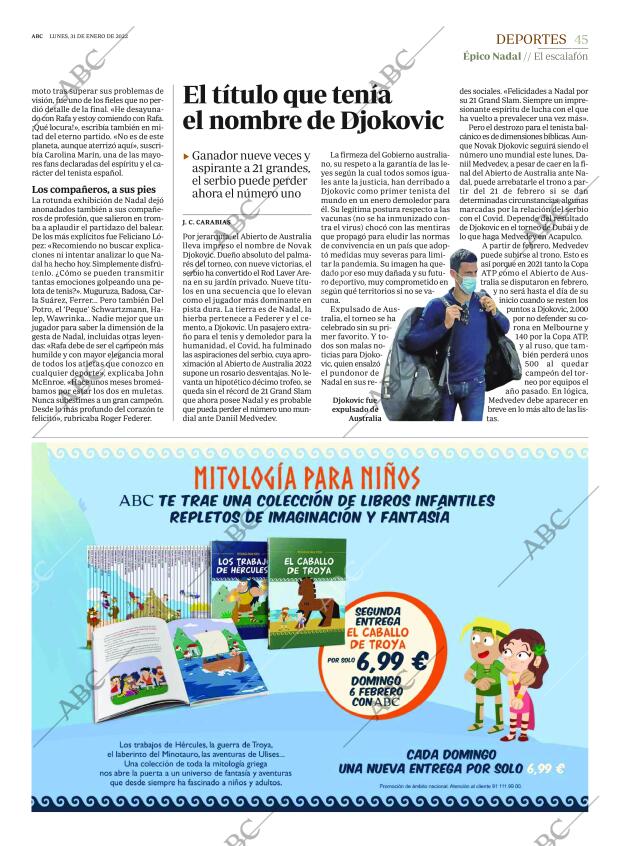 ABC MADRID 31-01-2022 página 45