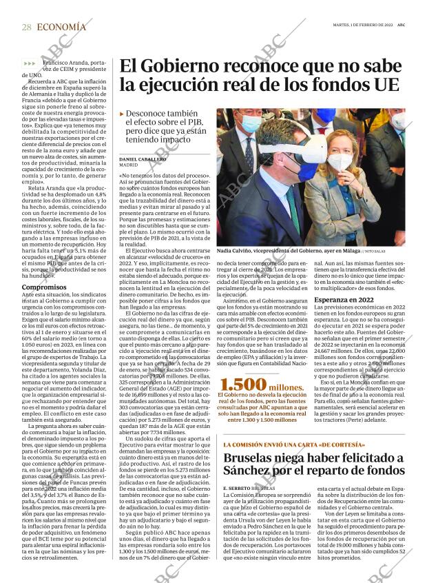 ABC MADRID 01-02-2022 página 28