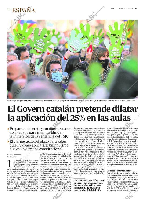 ABC MADRID 02-02-2022 página 14