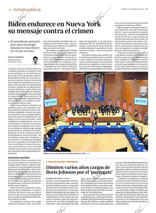 ABC MADRID 04-02-2022 página 26