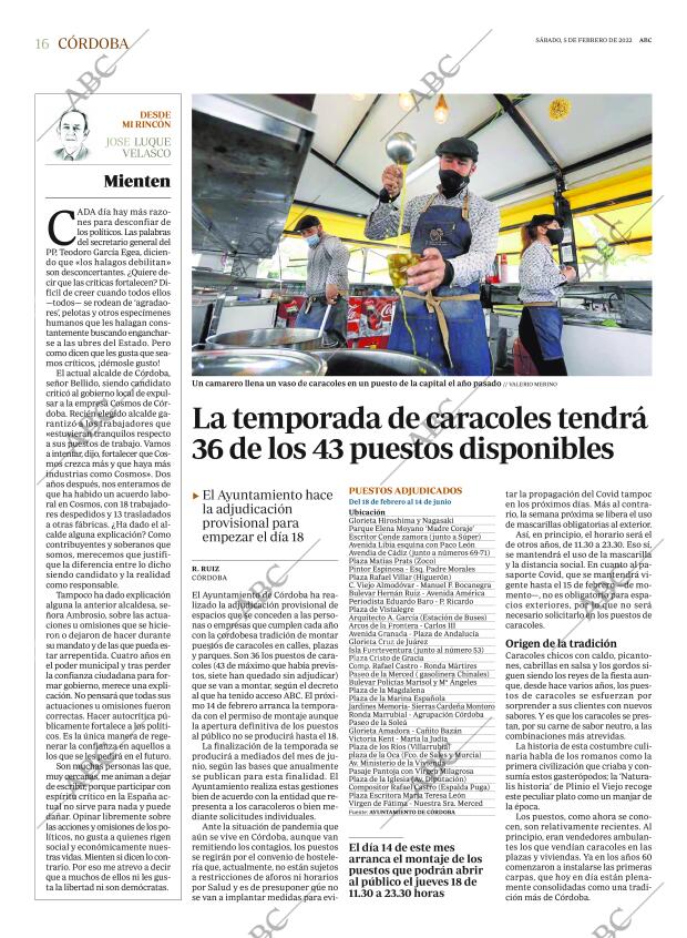 ABC CORDOBA 05-02-2022 página 16