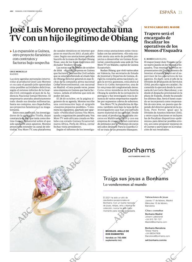 ABC MADRID 05-02-2022 página 21