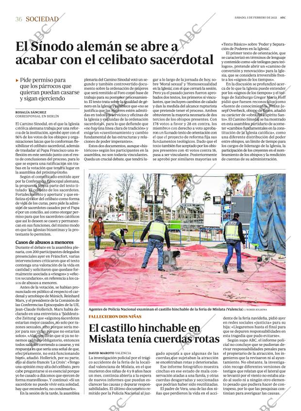 ABC MADRID 05-02-2022 página 36