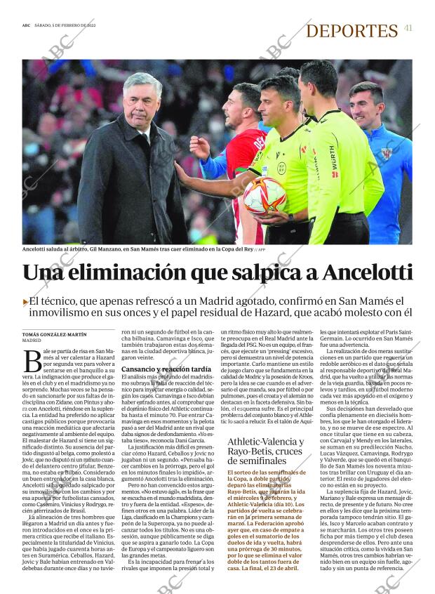 ABC MADRID 05-02-2022 página 41