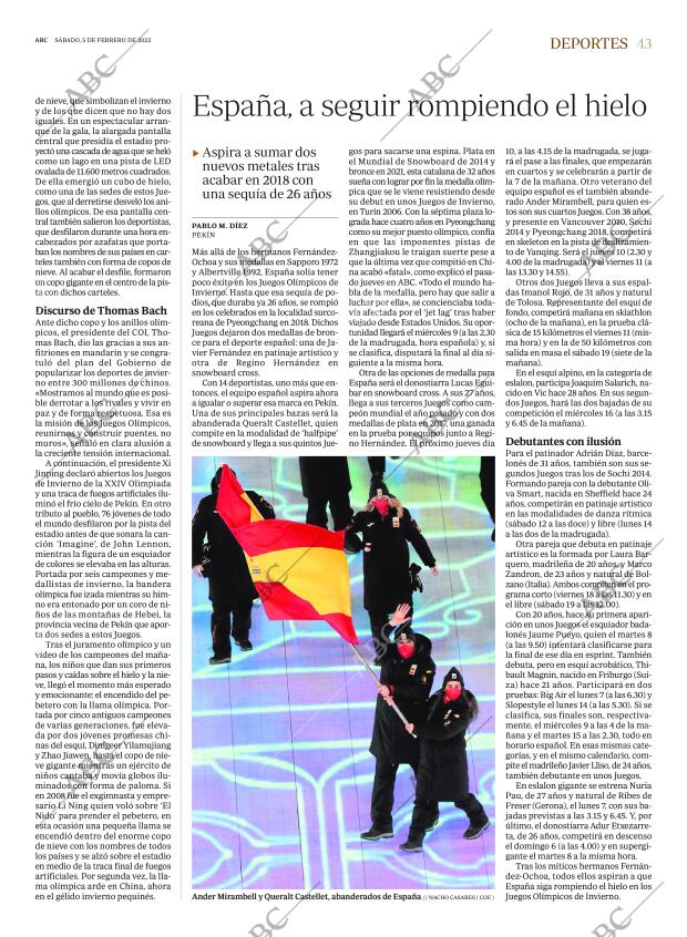 ABC MADRID 05-02-2022 página 43