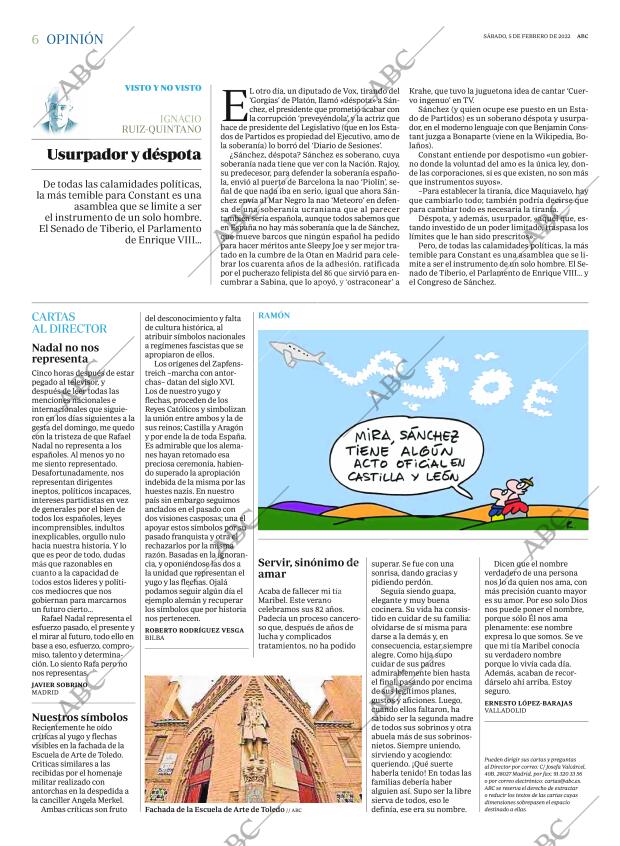 ABC MADRID 05-02-2022 página 6