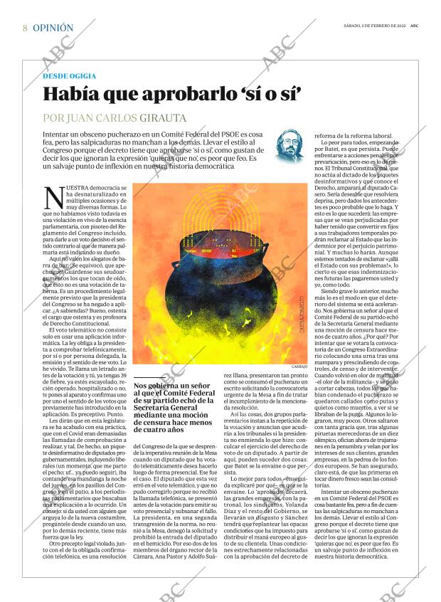 ABC MADRID 05-02-2022 página 8