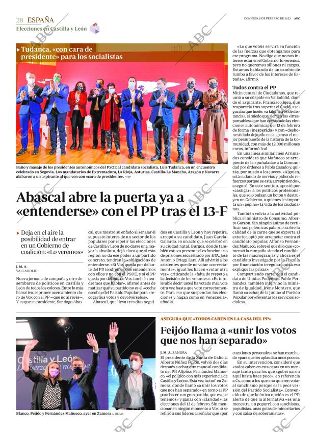 ABC MADRID 06-02-2022 página 28