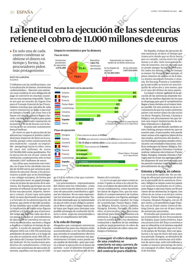 ABC MADRID 07-02-2022 página 20