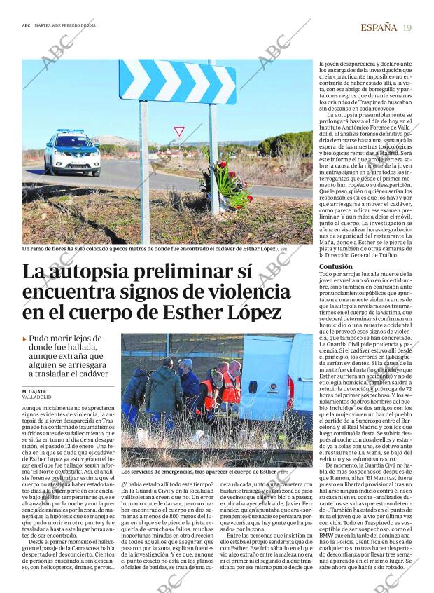 ABC MADRID 08-02-2022 página 19