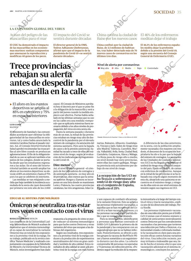 ABC MADRID 08-02-2022 página 35