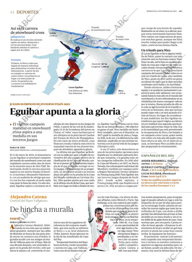 ABC MADRID 09-02-2022 página 44