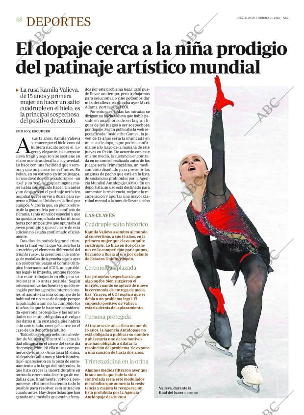 ABC MADRID 10-02-2022 página 48
