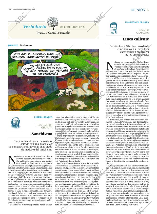 ABC MADRID 10-02-2022 página 5