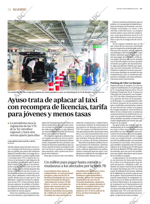 ABC MADRID 10-02-2022 página 56