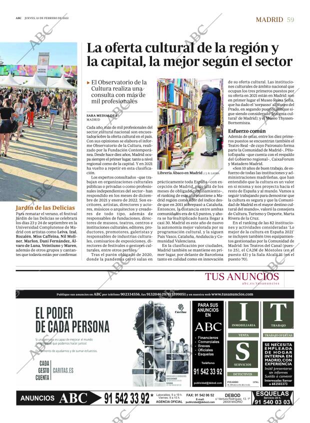 ABC MADRID 10-02-2022 página 59