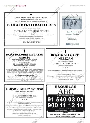 ABC MADRID 10-02-2022 página 62