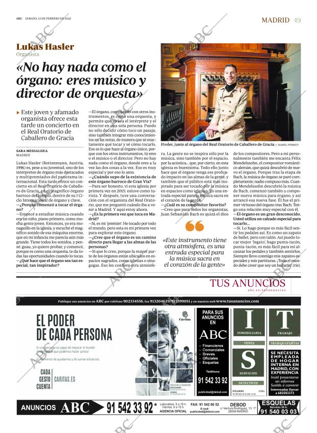 ABC MADRID 12-02-2022 página 49