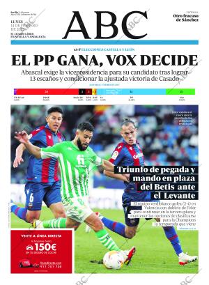 ABC SEVILLA 14-02-2022 página 1