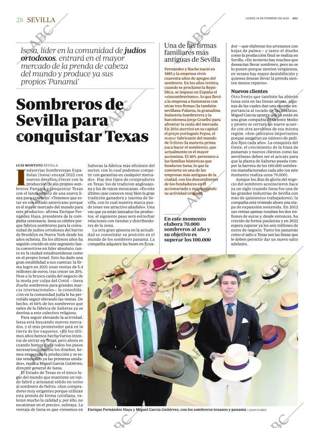 ABC SEVILLA 14-02-2022 página 28