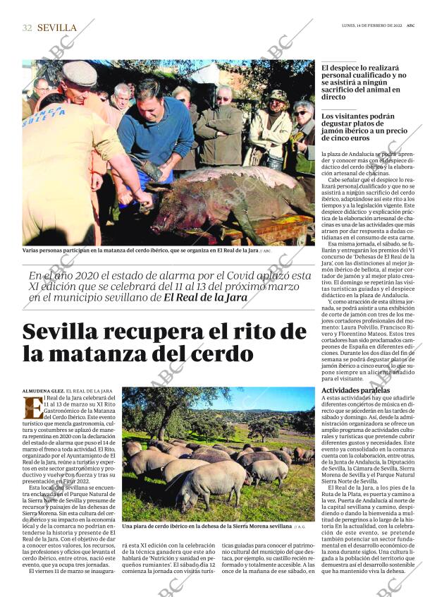 ABC SEVILLA 14-02-2022 página 32