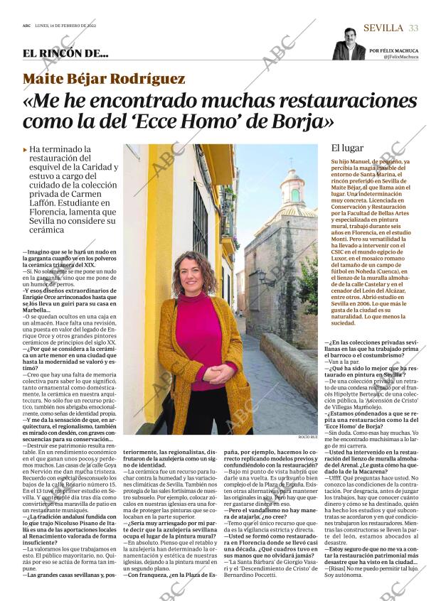 ABC SEVILLA 14-02-2022 página 33