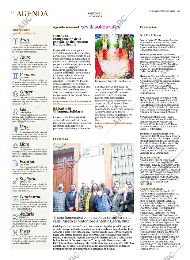 ABC SEVILLA 14-02-2022 página 34
