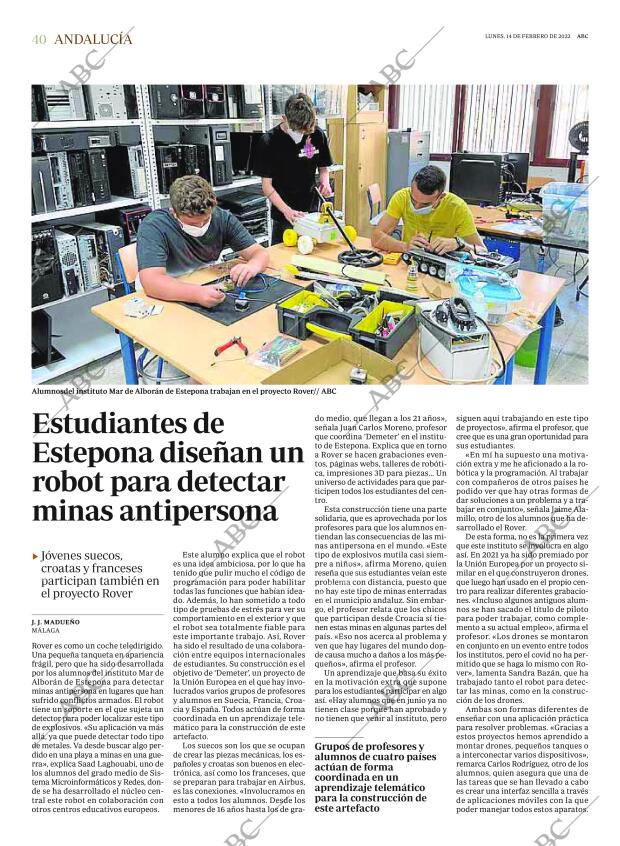 ABC SEVILLA 14-02-2022 página 40