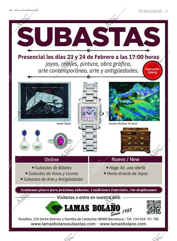 ABC SEVILLA 14-02-2022 página 41