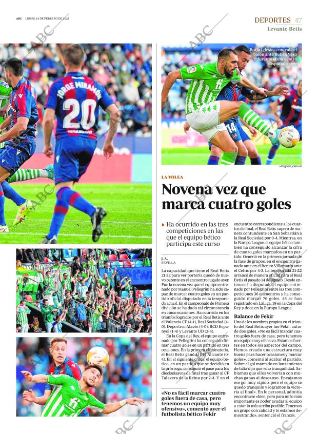 ABC SEVILLA 14-02-2022 página 47