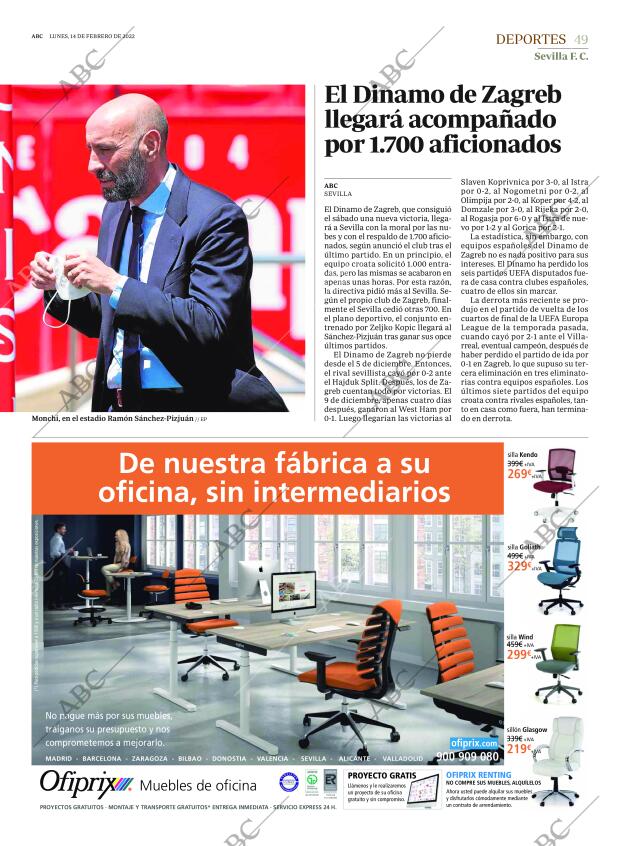 ABC SEVILLA 14-02-2022 página 49