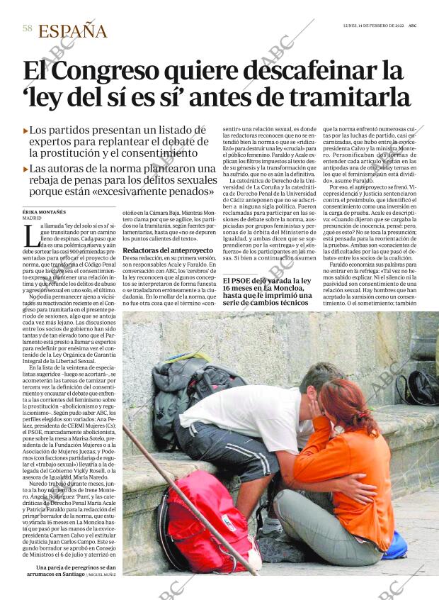 ABC SEVILLA 14-02-2022 página 58