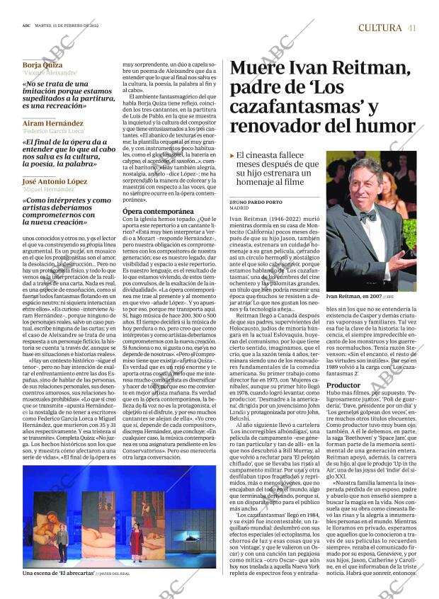 ABC MADRID 15-02-2022 página 41