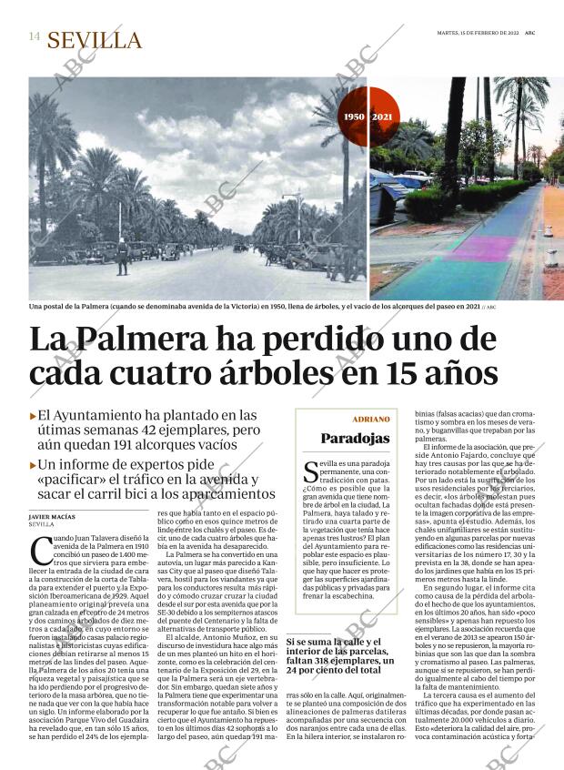 ABC SEVILLA 15-02-2022 página 14