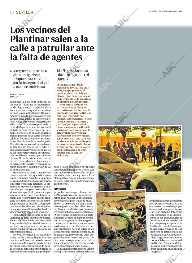 ABC SEVILLA 15-02-2022 página 16