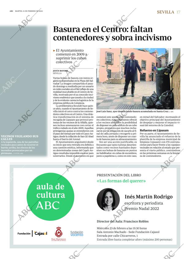 ABC SEVILLA 15-02-2022 página 17