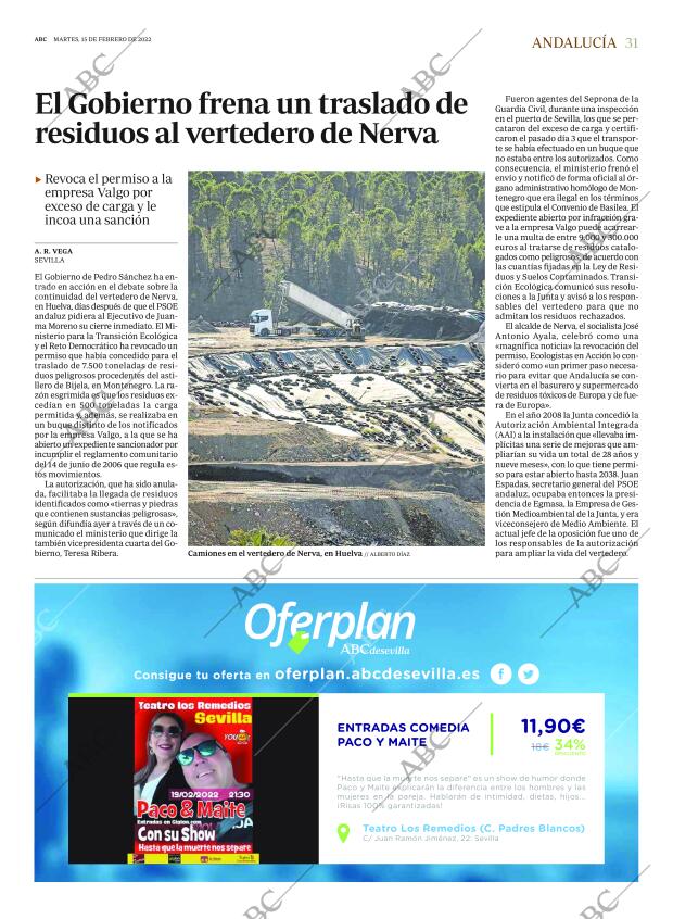 ABC SEVILLA 15-02-2022 página 31
