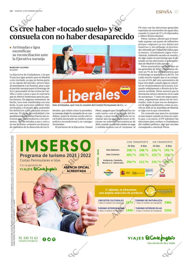 ABC SEVILLA 15-02-2022 página 37