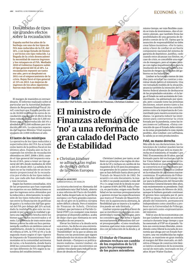 ABC SEVILLA 15-02-2022 página 43