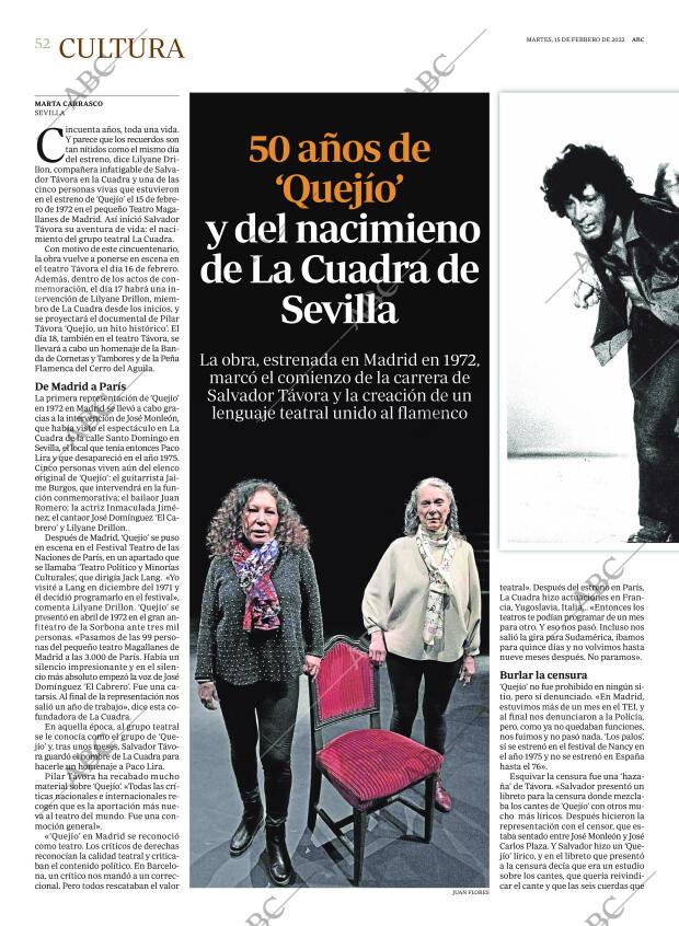 ABC SEVILLA 15-02-2022 página 52
