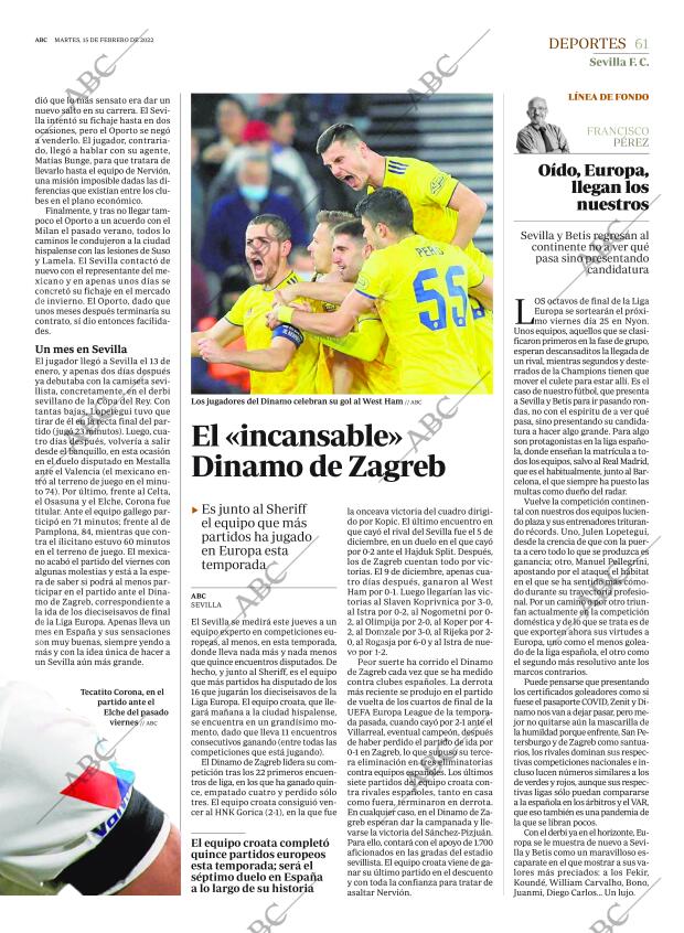 ABC SEVILLA 15-02-2022 página 61