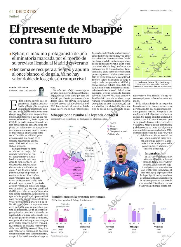 ABC SEVILLA 15-02-2022 página 64